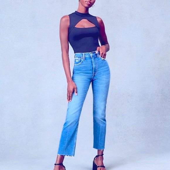 Abercrombie & Fitch Denim - Abercrombie & Fitch Ankle Straight Jeans